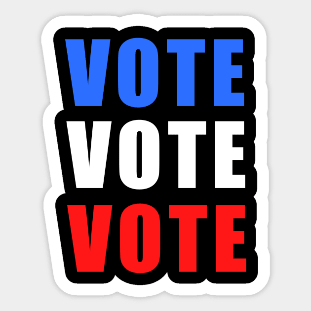 Vote Sticker by Laevs